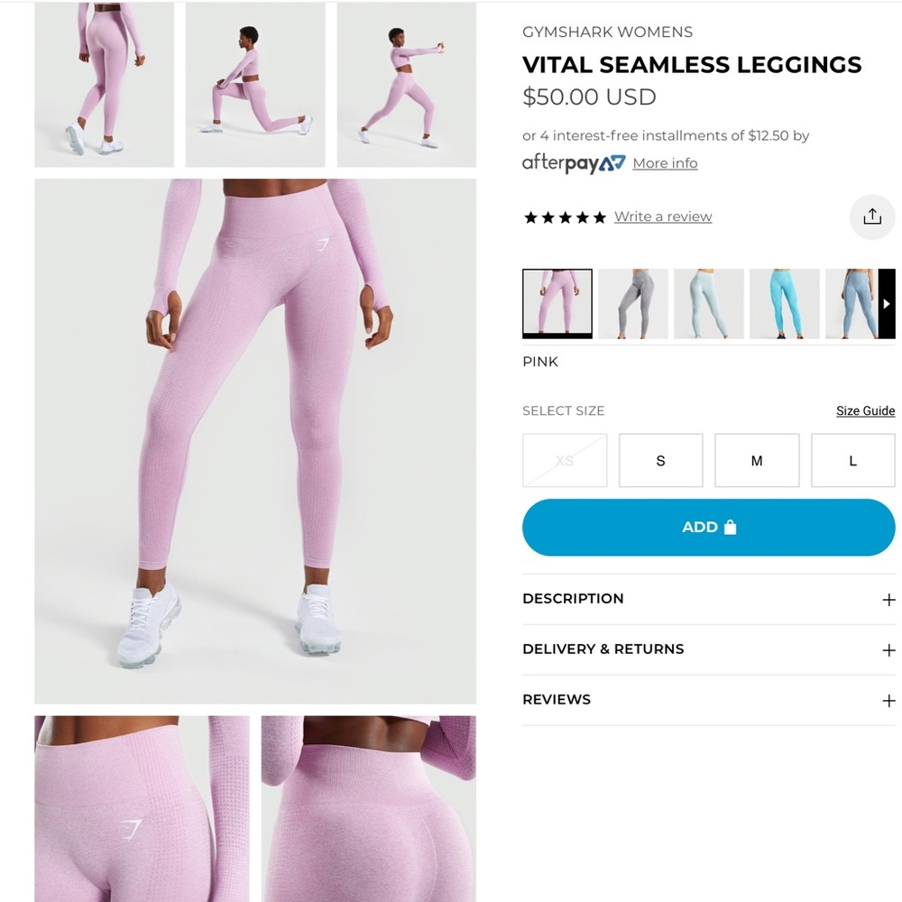 Gymshark Vital Seamless Leggings